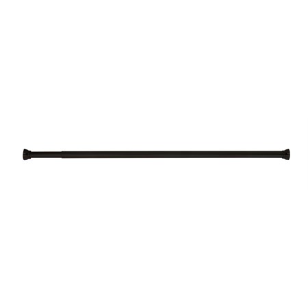 Draperistång Kreta matt-black 75-125 cm