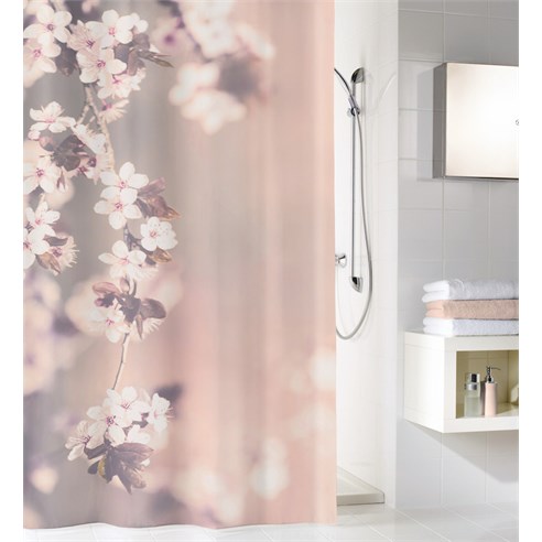Duschdraperi Blossom Clove 180x200 cm
