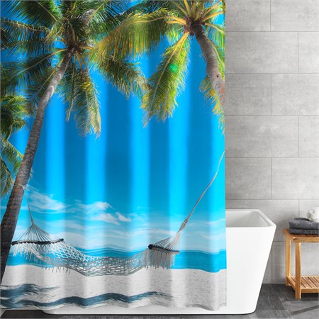 Duschdraperi Bahamas multi 180x200 cm