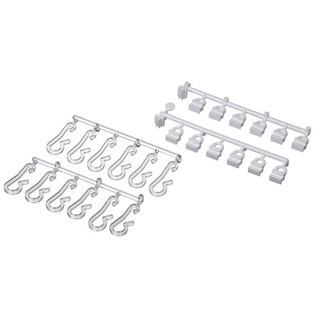 Glid & krok Stabil vit-klar